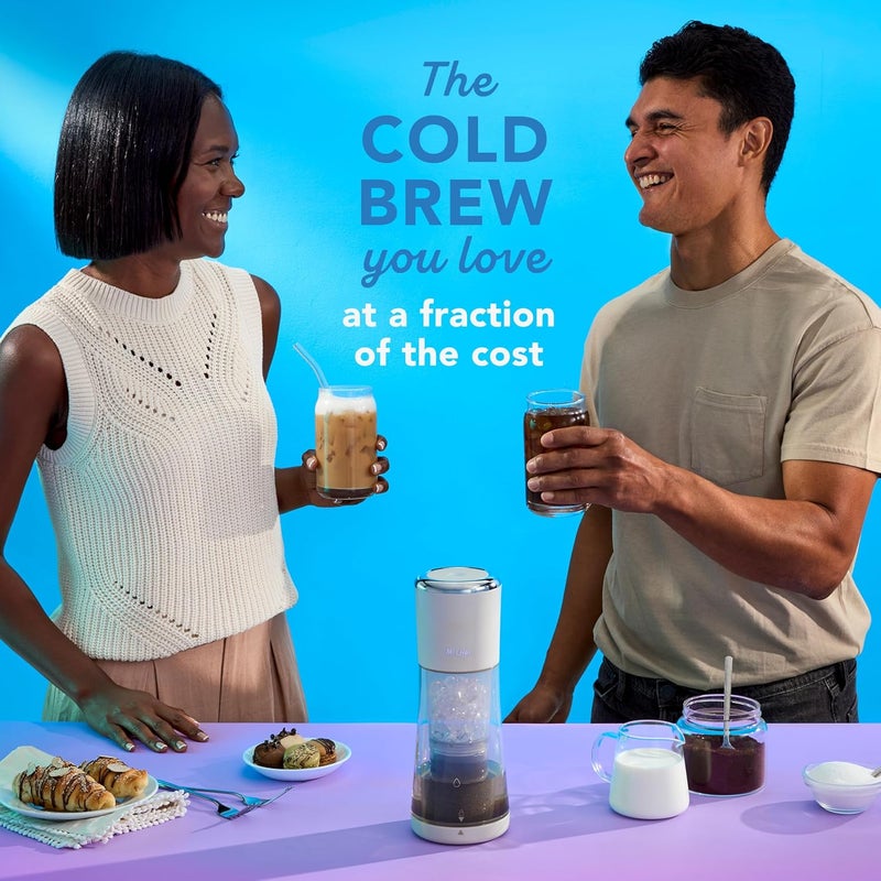 Mr. coffee ® Express Cold Brew Coffee Maker, 10-Minute Cold Brew Coffee Machine, Oat Milk - Image 4